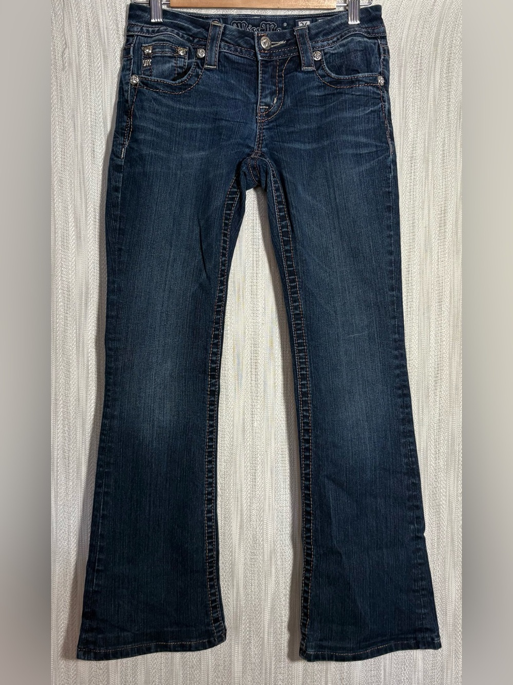 Miss Me Dark Blue Flare Jeans